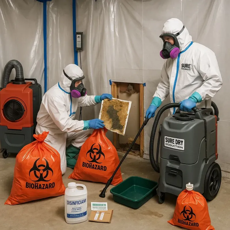 Contaminated Water Handling Protocols process in Bellerose Terrace, NY
