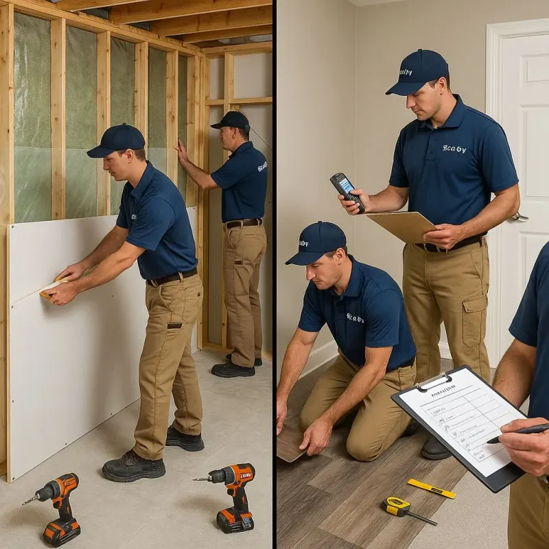 Repairs and Reconstruction process in Bellerose Terrace, NY